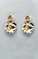 1042 flower twin earrings