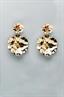 1042 flower twin earrings