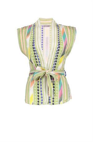 55066-21 sleeveless vest woven