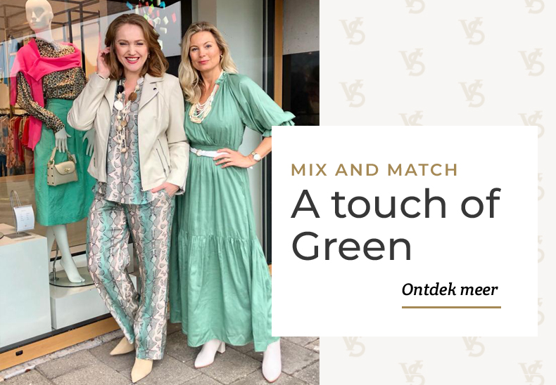 a touch of green