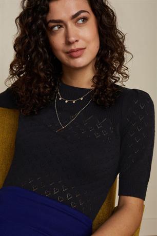 Bella knit top heart