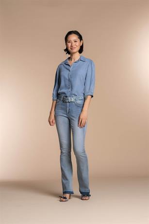 Blouse 33015-10 blouse short sleeves