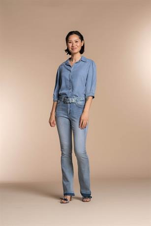 Blouse 33015-10 blouse short sleeves
