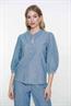 Blouse 53164-70 chambray