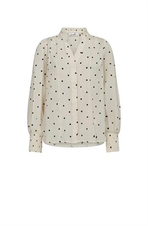 Blouse Dora dot v-shirt