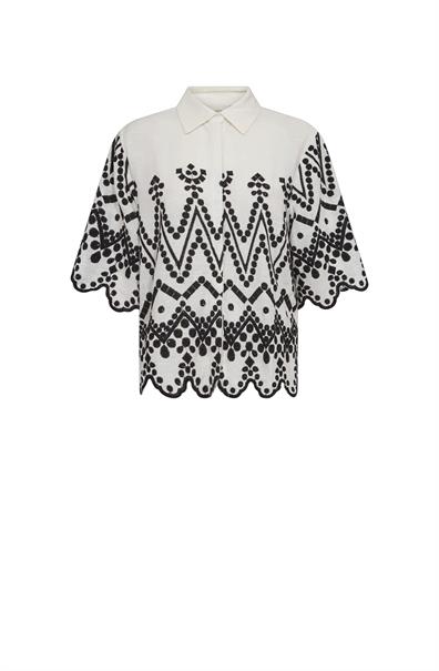 Blouse Embrodery shirt 206381