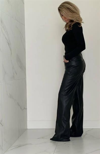 Broek Muse trouser leather