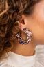 Ce sq sequin flower creole m