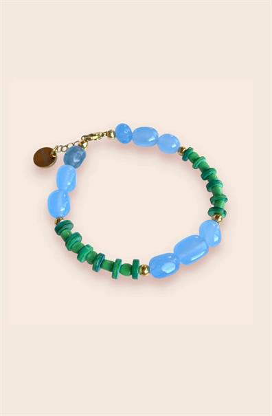Color block blue