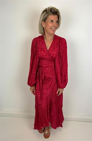 Jurk Zelda wrap dress
