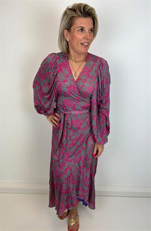Jurk Zelda wrap dress