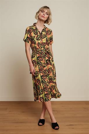 Olive dress parra