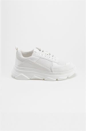 Sneaker Cph40 material mix