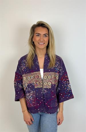 Vestjas Tyler sequins kantha